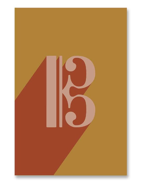 Alto Tenor Clef Music Poster Yellow