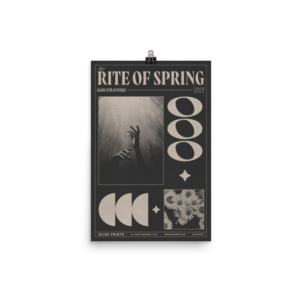 Stravinsky Rite of Spring Concert Print